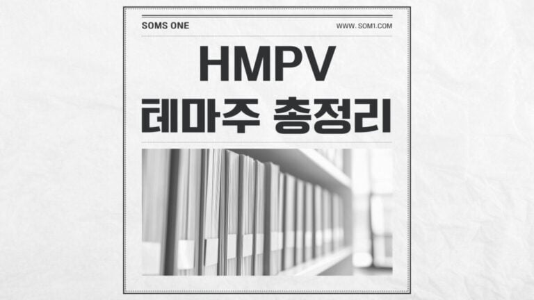HMPV 관련주 13종목 총정리 (사람 메타뉴모)