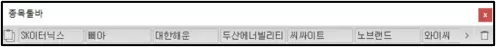 영웅문 HTS 메뉴 및 툴바 종류 (12)
