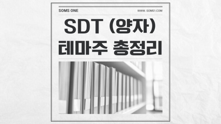 SDT 관련주 11종목 총정리 (SDT 테마주)