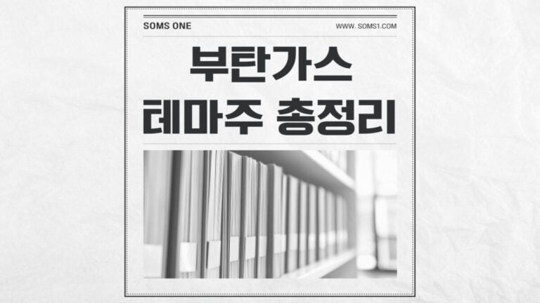 부탄가스 관련주 총정리 (부탄가스 테마주)